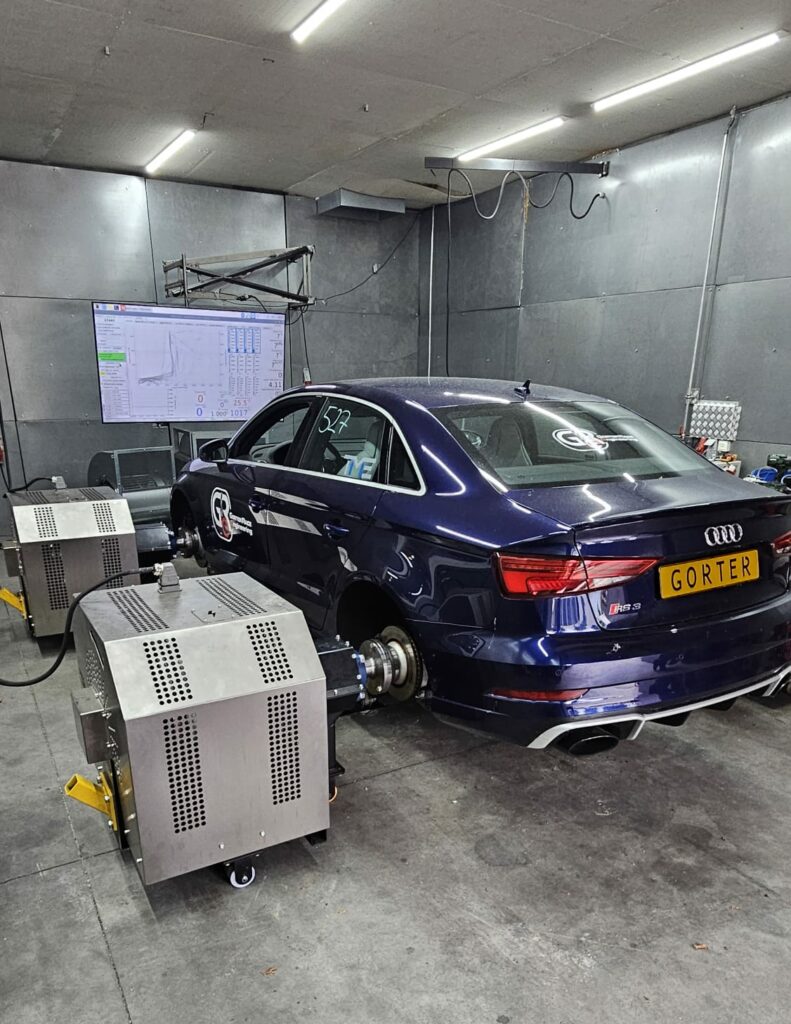 GRe 4x4 hub dynamometer testbank Gorter Race Engineering