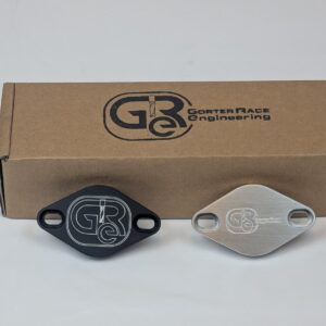 High pressure fuel pump block-off plate DAZA ABF EA824 Gorter Race Engineering