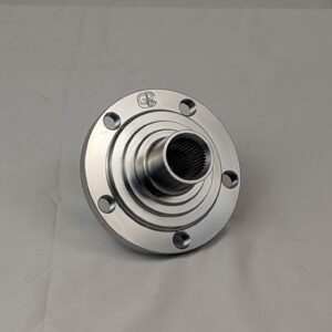 Custom hubs op aanvraag Gorter Race Engineering